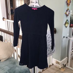 Girl’s navy dress